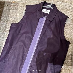 Purple Vintage Balenciaga windbreaker vest